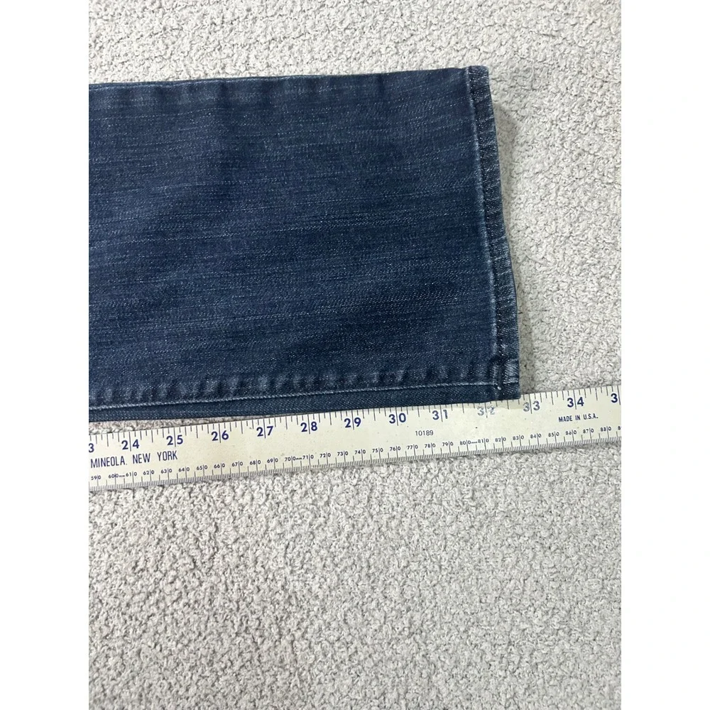 True‎ Religion Jeans Ricky Relaxed Straight 38 Dark Wash Y2K Streetwear USA Made